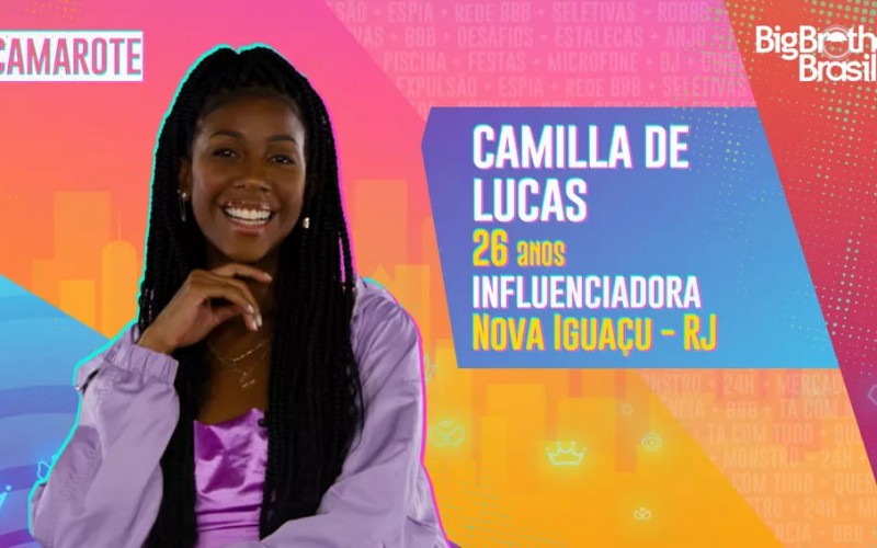 Camilla de Lucas é participante do BBB21; conheça!