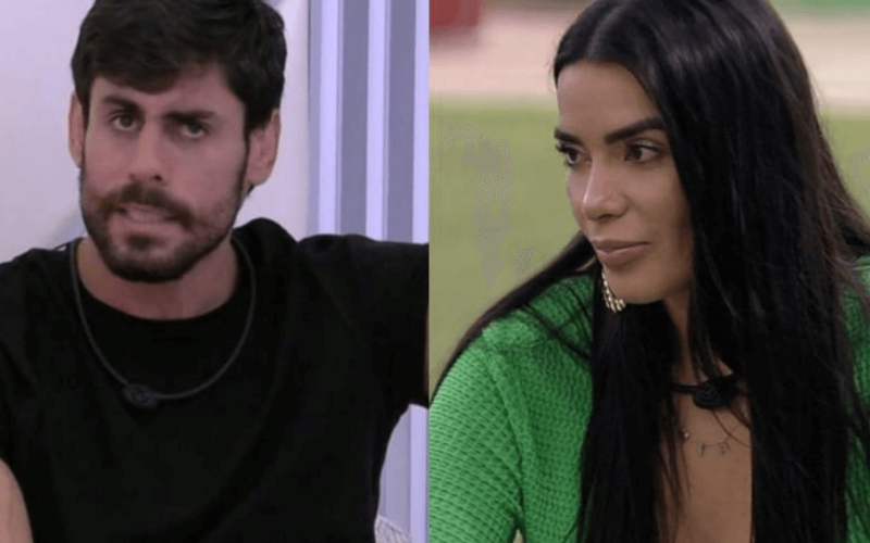  ENQUETE BBB 23: Você apoia um romance entre Sapato e Dania? 