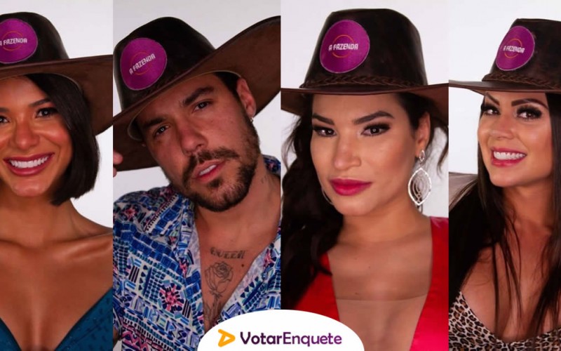 A Fazenda 2020: Jakelyne, Lipe, Raissa e Victória formam a sétima roça