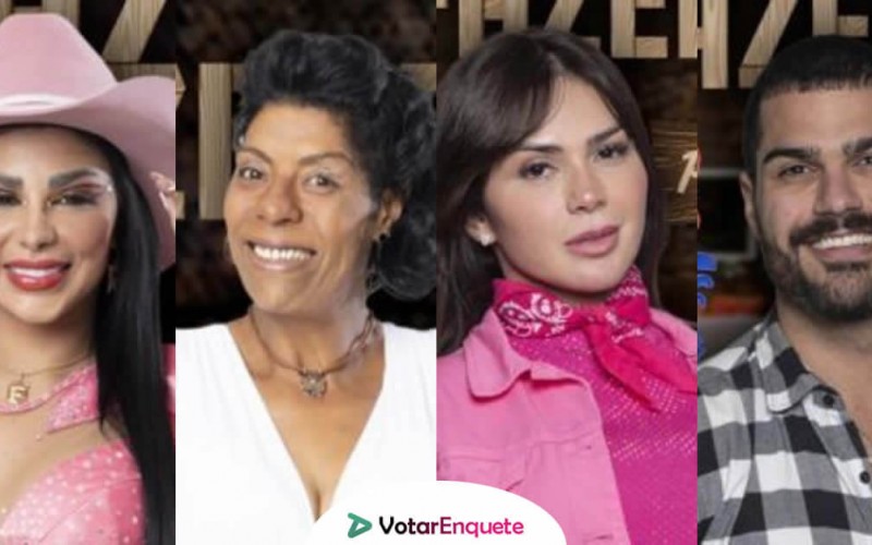 Vote na sexta 6ª Roça de A Fazenda 15