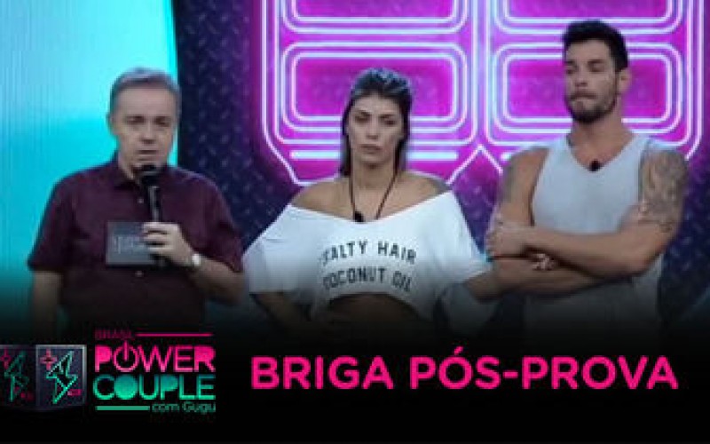 Fran e Diego brigam por pontuação baixa na Prova dos Casais