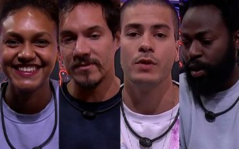 Jessilane, Eliezer, Arthur e Douglas estão no 15° paredão do BBB22