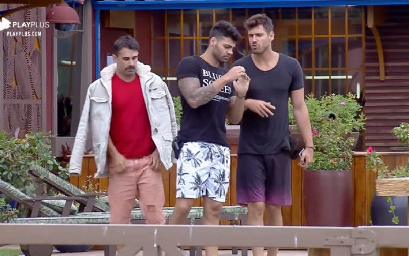 Jorge, Netto e Guilherme falam sobre próxima prova do reality