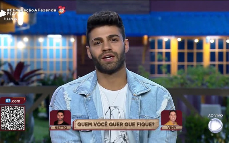 Na Roça, Netto e Viny pedem votos para permanecer no jogo