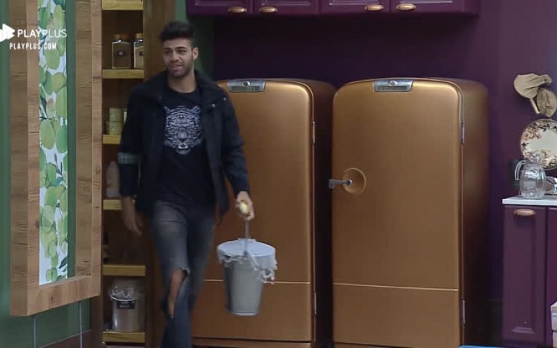 Netto levanta cedo e reclama que tem que cuidar da vaca