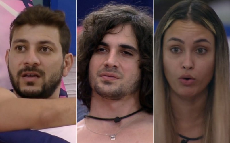 No BBB21, Caio, Fiuk e Sarah criticam jogo de Juliette: 