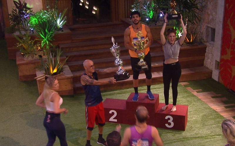 Prova do Líder Atletismo: Lucas é o último a deixar a disputa