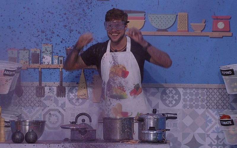 Prova do Líder Cozinha Explosiva: Breno está eliminado