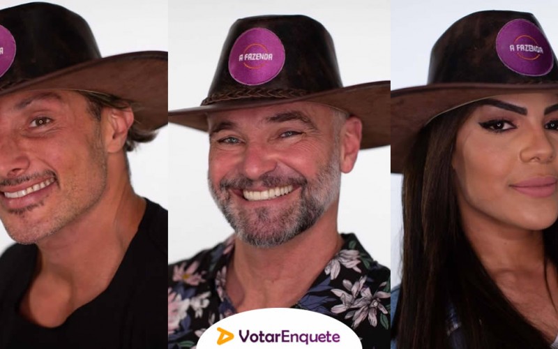 Quem deve continuar em A Fazenda 12: Juliano, Mateus ou Tays? Vote na enquete