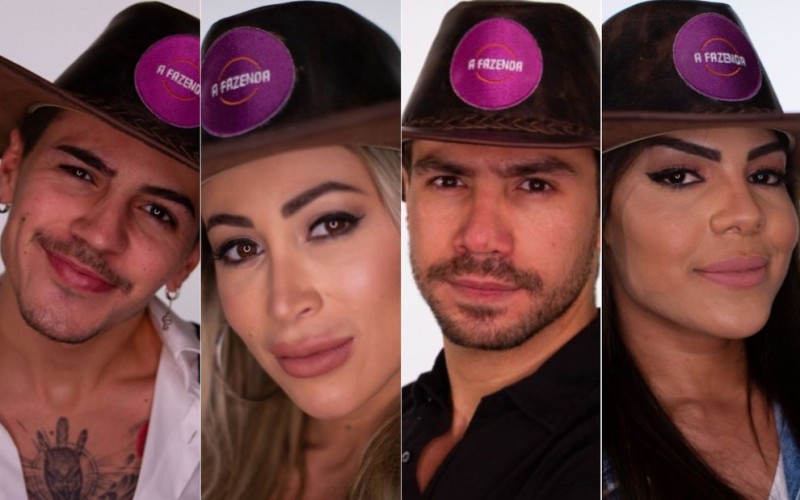 Quem deve sair de A Fazenda 12: Biel, Carol, Mariano ou Tays? Vote na enquete