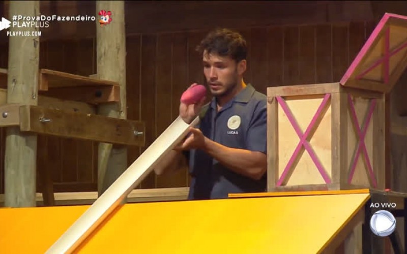 Veja com foi a vitória de Lucas Viana na Prova do Fazendeiro