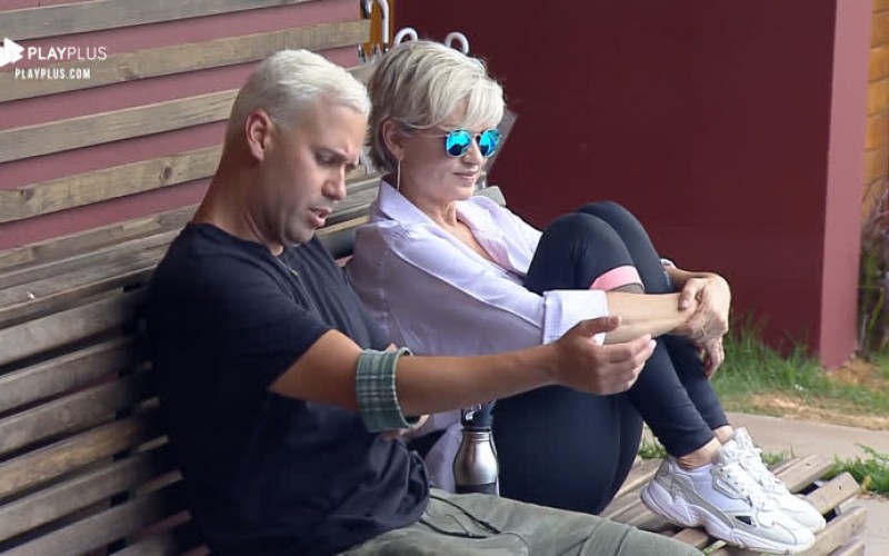 Viny Vieira aconselha Andréa Nóbrega na prova: 