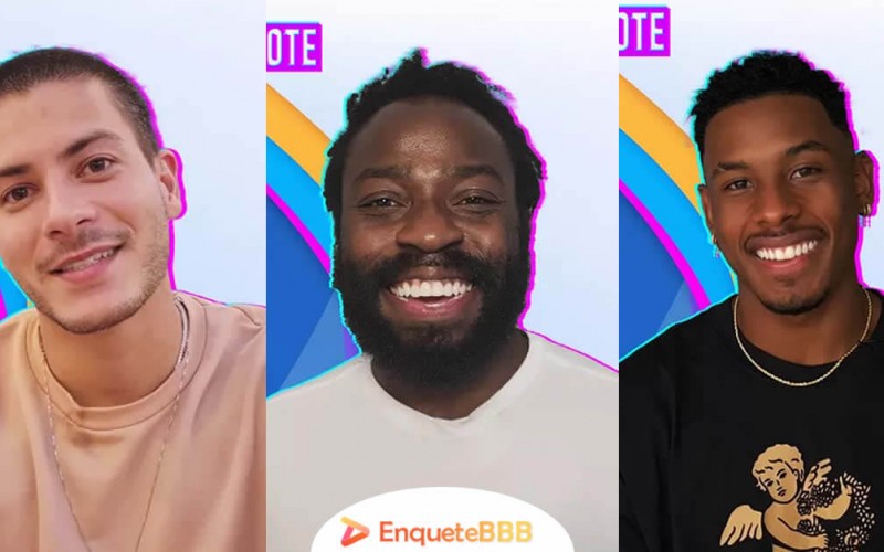 Votação BBB - Quem deve ganhar: Arthur Aguiar, Douglas Silva ou Paulo André?