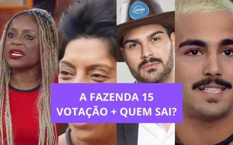 Votação + Enquete A Fazenda 2023: quem sai na 4ª roça