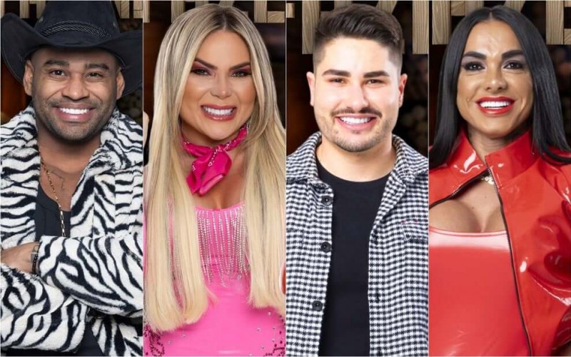 Votar A Fazenda 15: Cezar Black, Kally, Lucas e Simioni estão na roça; votação