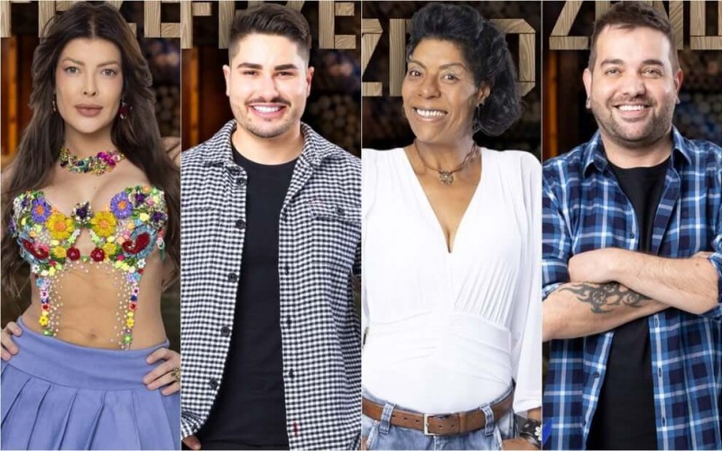 Votar A Fazenda 15: Jaquelline, Lucas, Márcia Fu e Sander estão na roça; votação