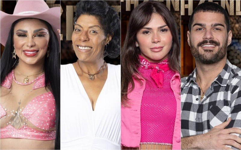 Votar A Fazenda 15: Jenny, Márcia Fu, Nadja e Shayan estão na roça; votação