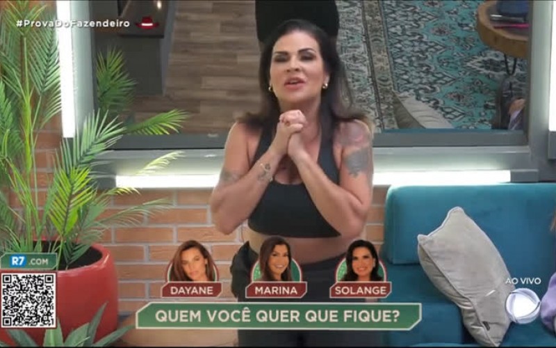 Peoas pedem votos ao público - A Fazenda 13