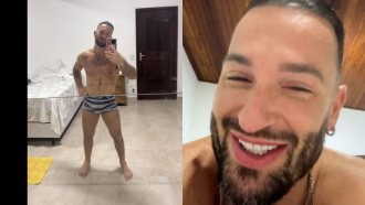 Diego Hypolito posa de cueca nas redes e dispara: 'Ainda não fiquei com ninguém'