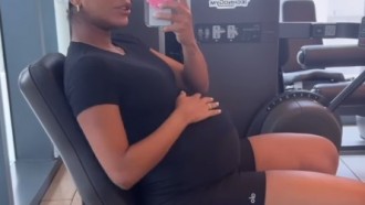 Grávida, Brunna Gonçalves tenta manter rotina de treinos: 'Está complicado, mas não vou desistir'