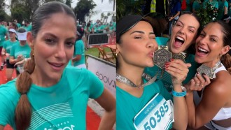 Mari Gonzalez completa corrida com infecção intestinal: 'Nem a dor de barriga vai me parar'