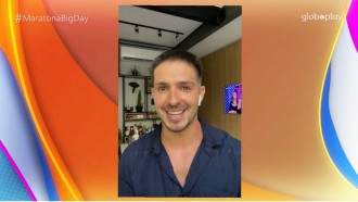 Na Maratona Big Day, Igor Cosso opina sobre Luciano, segundo confirmado no BBB22: 'Muito legal ver um homem que dança balé'
