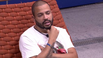 Projota para brothers do grupo Vip no BBB21: 'Se um de nós ganhar o Anjo, o Lucas (Penteado) tem que receber o Monstro'