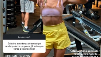 Renata, campeã do BBB 25, comenta mudanças no corpo após reality: 'Engordei quase 10 kg'