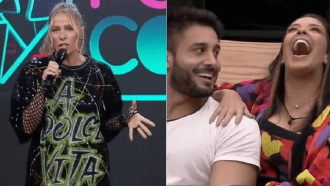 Galisteu brinca com Ivy durante votação do 'Power Couple': 'Não tem Babu'