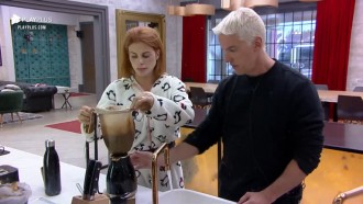 Chateados, Bruno e Deborah tentam se motivar na cozinha - Power Couple Brasil 5