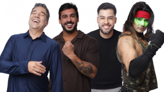 Fê, Hadad, Kaio e Rambo disputam o superprêmio de A Grande Conquista