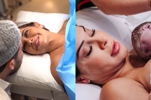 Maíra Cardi mostra momentos inéditos do parto: 'Misto de emoção, medo, alegria'