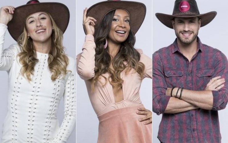 Bifão, Drika e Guilherme estão na roça