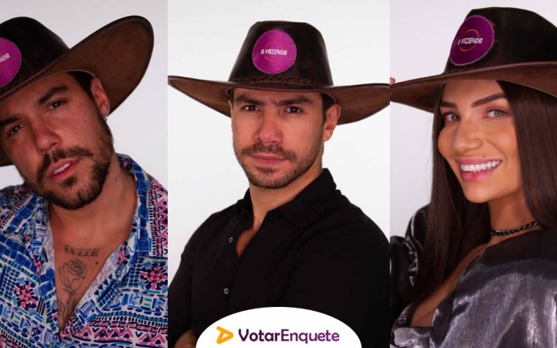 Enquete ‘A Fazenda 12’ – Lipe, Mariano ou Stéfani: Quem Fica?