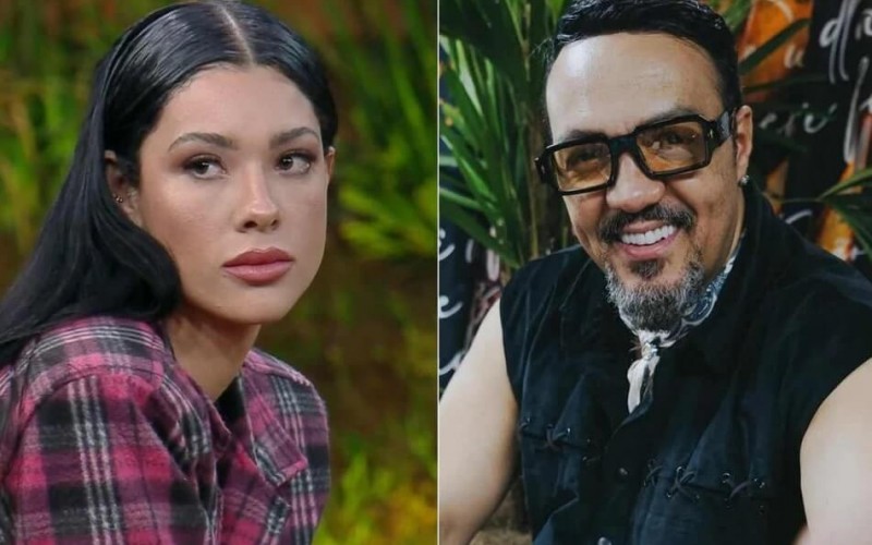 A Fazenda: Rayane explica por que Belo nunca postou foto dos dois em rede social...