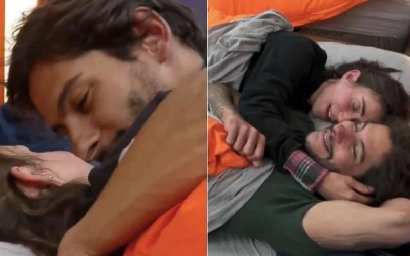 Shia se deita com Michelle e quase beija a peoa em A Fazenda: