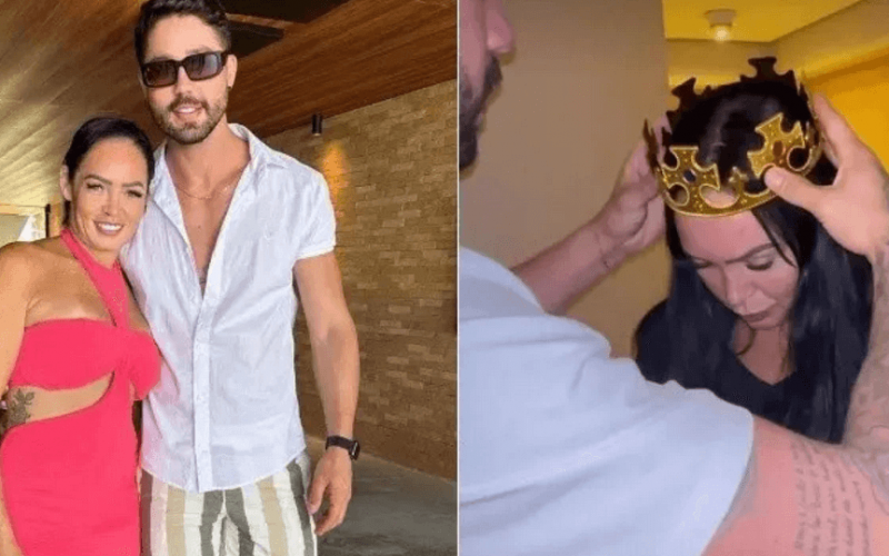 Mãe de Rico Melquiades em "A Grande Conquista"