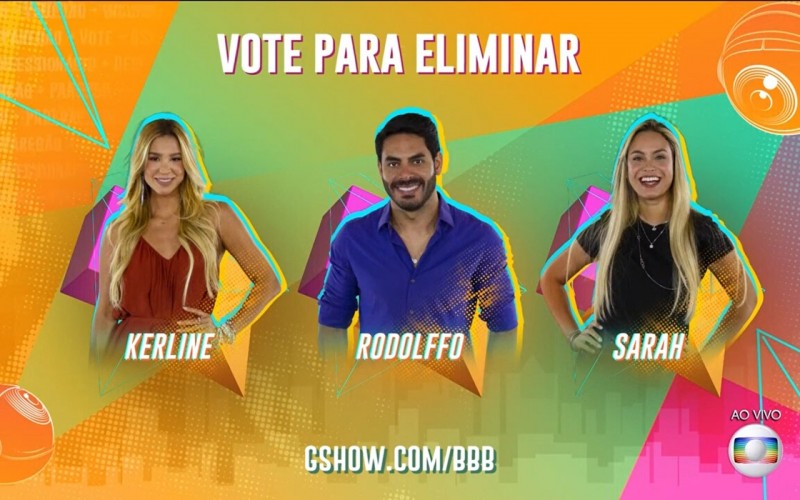 BBB 21: saiba como votar para eliminar Kerline, Rodolffo ou Sarah