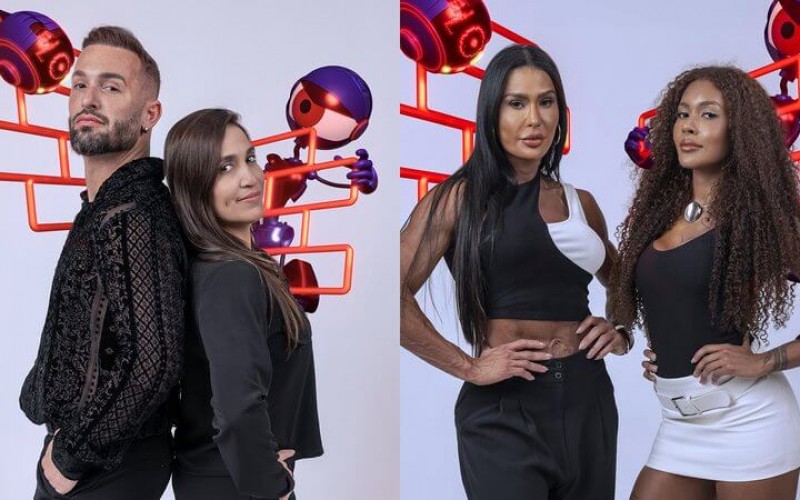 BBB 25: Diego, Daniele, Gracyanne e Giovanna estão no paredão
