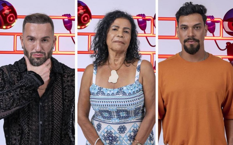 BBB 25: Diego, Vilma e VinÃcius estão no Paredão; vote em quem você quer eliminar