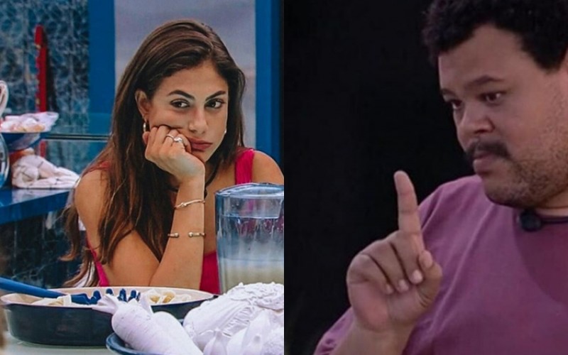 BBB20 - Mari questiona Babu sobre emoji inusitado e brother afirma que não tem que lhe dar satisfação