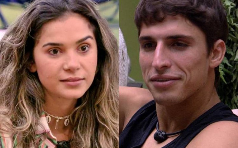 BBB20 - “Não gosto do seu jogo, mas gosto do seu beijo”, diz Gizelly para Felipe