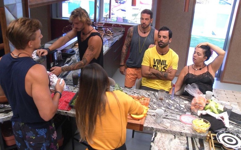 Diego fala sobre o jogo na cozinha: