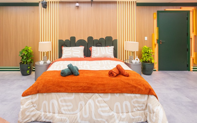Acabamentos internos da casa do BBB25 chamam atenção pelo design e pela sofisticação