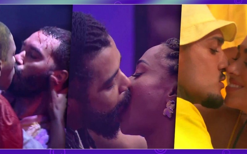 Além de Diogo Almeida e Aline, relembre outros beijos entre Camarotes e Pipocas no BBB