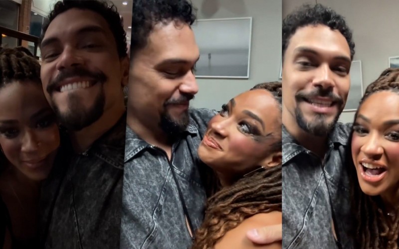 Aline e Vinícius justificam