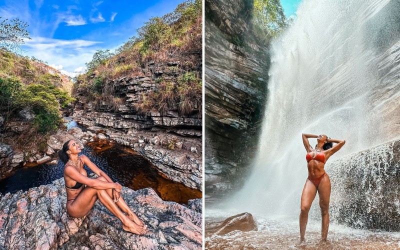 Aline Patriarca posta foto de biquíni e ganha elogios:
