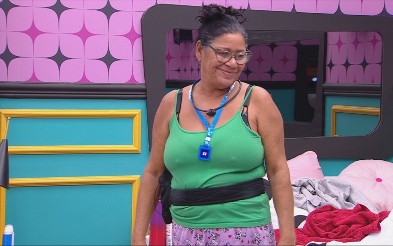 Ao ser entrevistada novamente por Thamiris, Delma dispara: