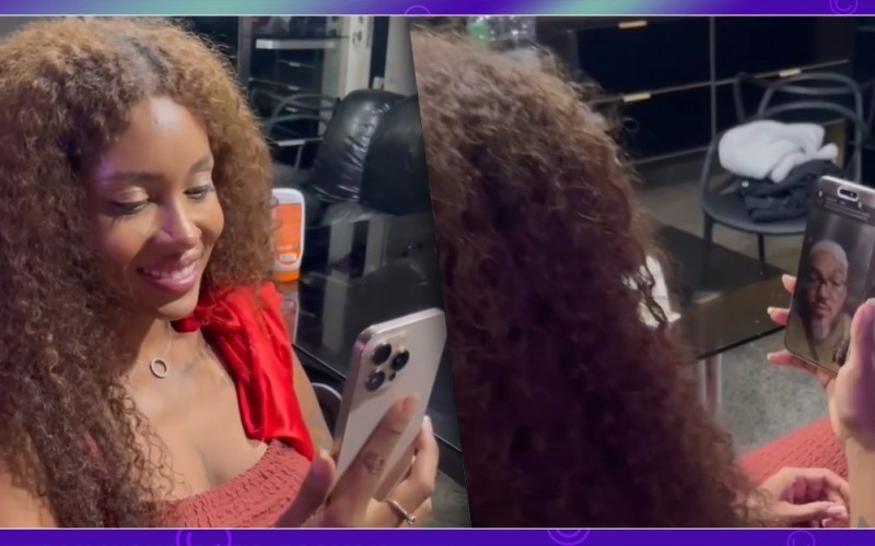 Após Eliminação, Giovanna faz chamada de vÃdeo com Belo