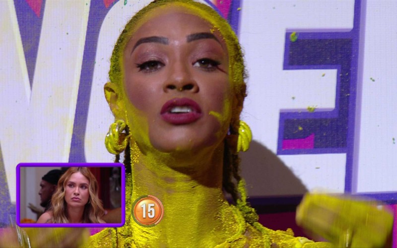 Após ser chamada por Eva no Sincerão, Aline sugere desistência: